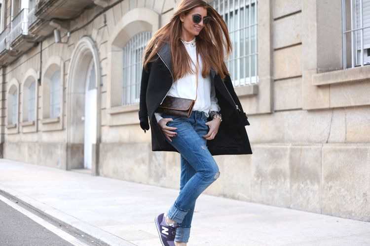 new balance azul mujer look new balance azul mujer look